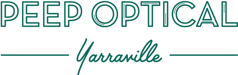 Logo for Peep Optical in Yarraville.