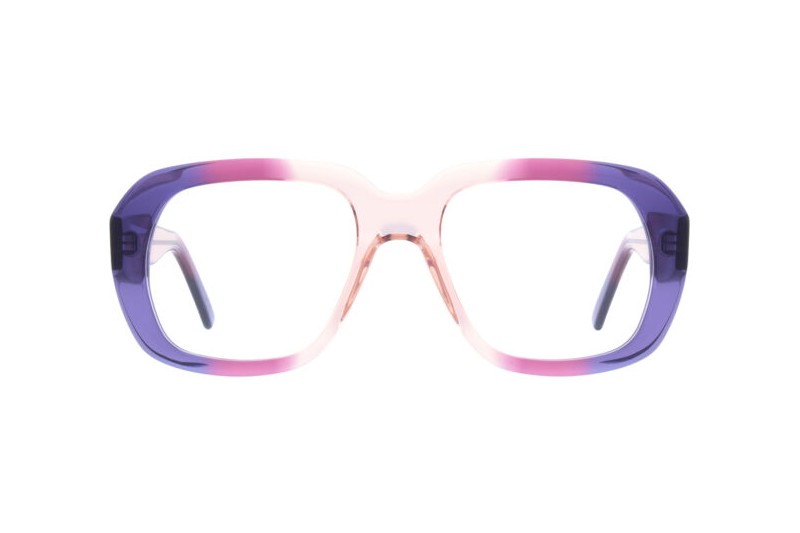 Andy Wolf 4613 Pink and Purple glasses Peep Optical