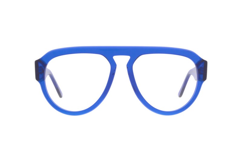 Andy Wolf 4616 Blue Aviator glasses Peep Optical