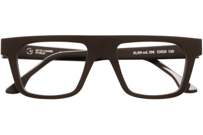 Giorgio Nannini Alan, square acetate glasses, Italian eyewear, designer eyeglasses, classic optical frames, Nannini glasses, modern square spectacles