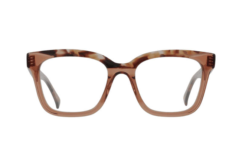 RAEN Hanny, Almond Tortoise eyeglasses, oversized square frames, modern acetate eyewear, bold feminine glasses, RAEN Australia